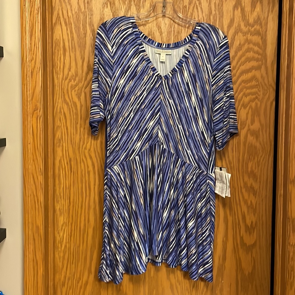 Dana Buchanan long blouse - NWT - Size L